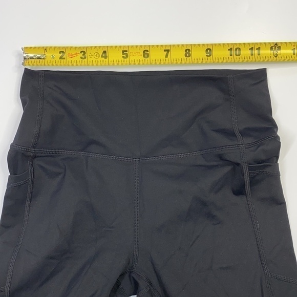 Zyia Black Cropped Pants (6-8) 20" Inseam - Picture 6 of 7